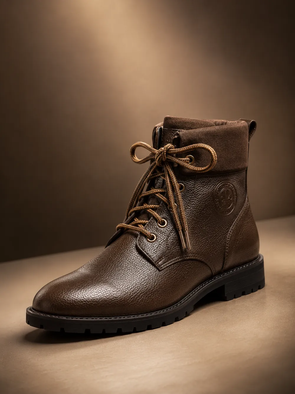 Field Boot — handcrafted full-grain leather, Akhan Leather Agra