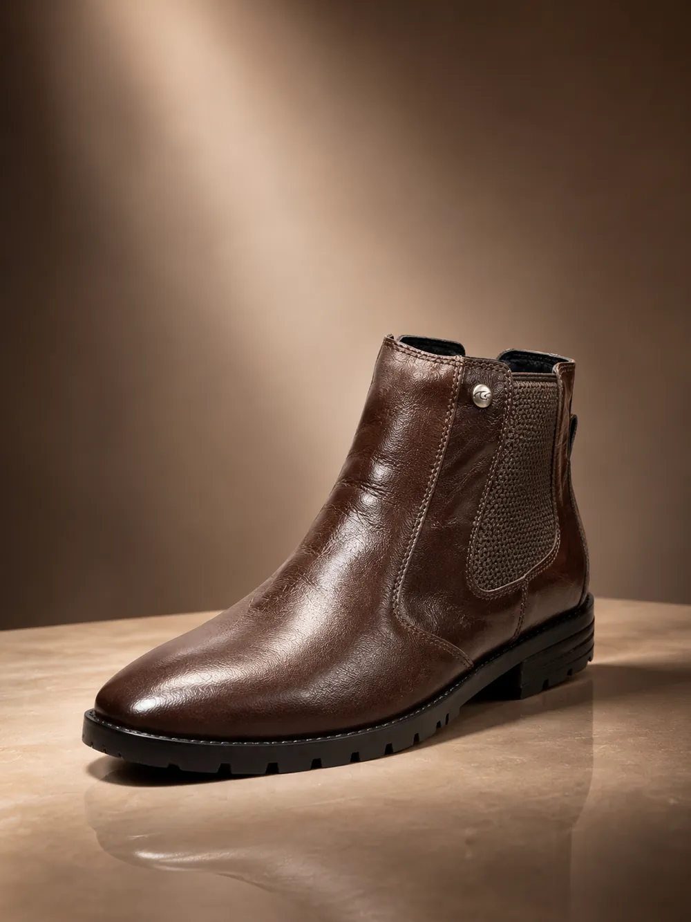 Heritage Chelsea Boot — handcrafted full-grain leather, Akhan Leather Agra