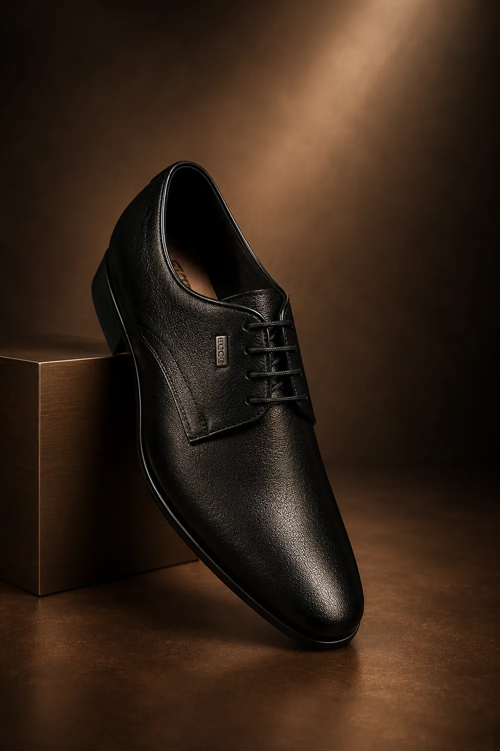 Modern Derby — handcrafted full-grain leather, Akhan Leather Agra